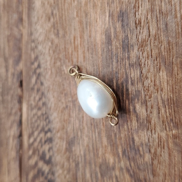 Victorian‎ nights pearl pendant - Picture 1 of 2
